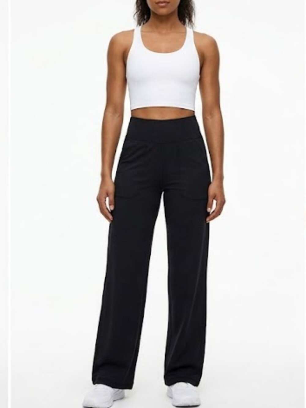 NWT Halara Black Wide Leg Athletic Pants Size XL Regular